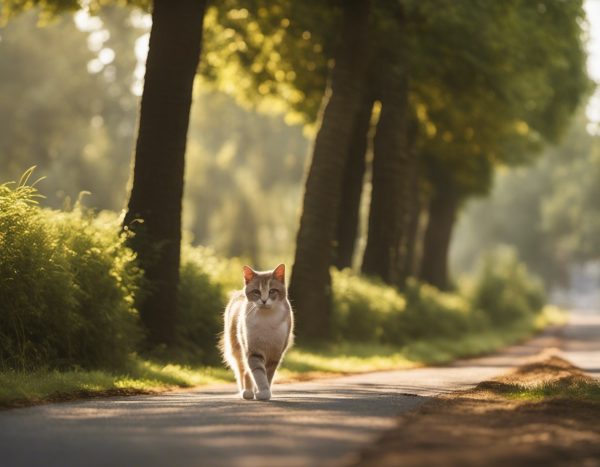 Kan katter gå seg vill?