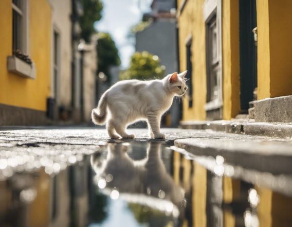 Hva liker katter å drikke?