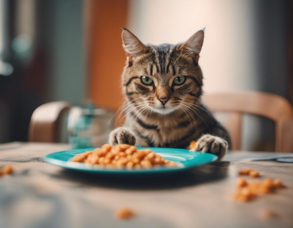 Skal katter ha mat tilgjengelig hele tiden?