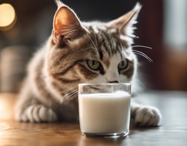 Hva liker katter å drikke?