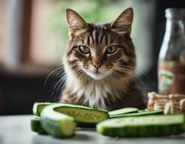 Kan katter spise agurk? Finn ut hva som skjer når disse to møtes!